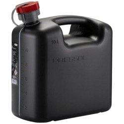 21143 JERRYCAN PRETO   P/COMB.10L