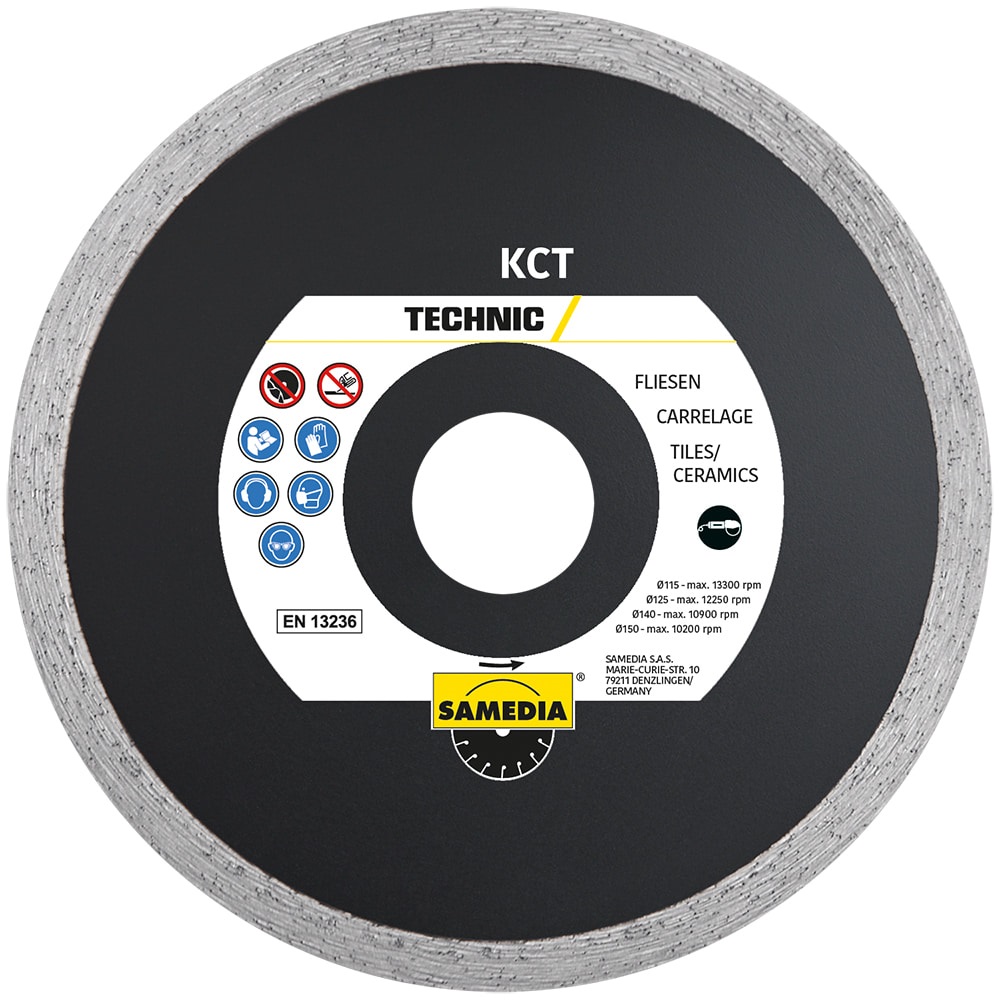 330009 DISCO DIAM.CERAM.KCT 125MM