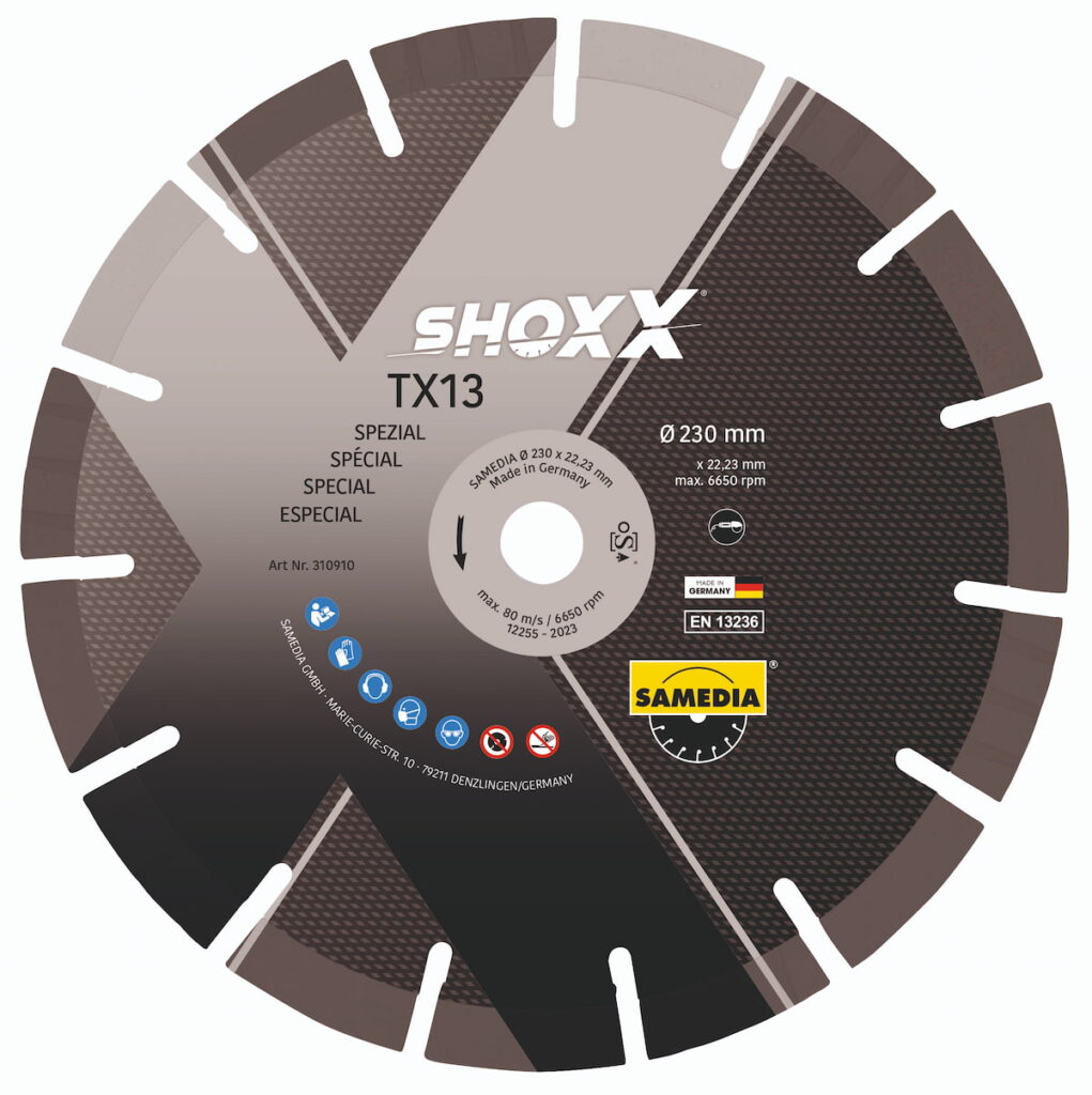 310910 DISCO DIAM.SHOXX TX13 230MM
