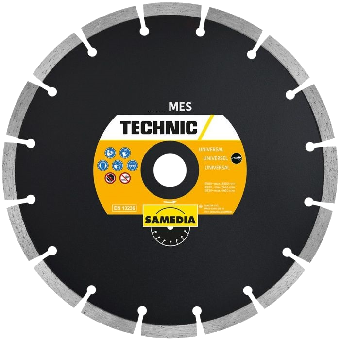 311625 DISCO DIAM.UNIV. MES 115MM