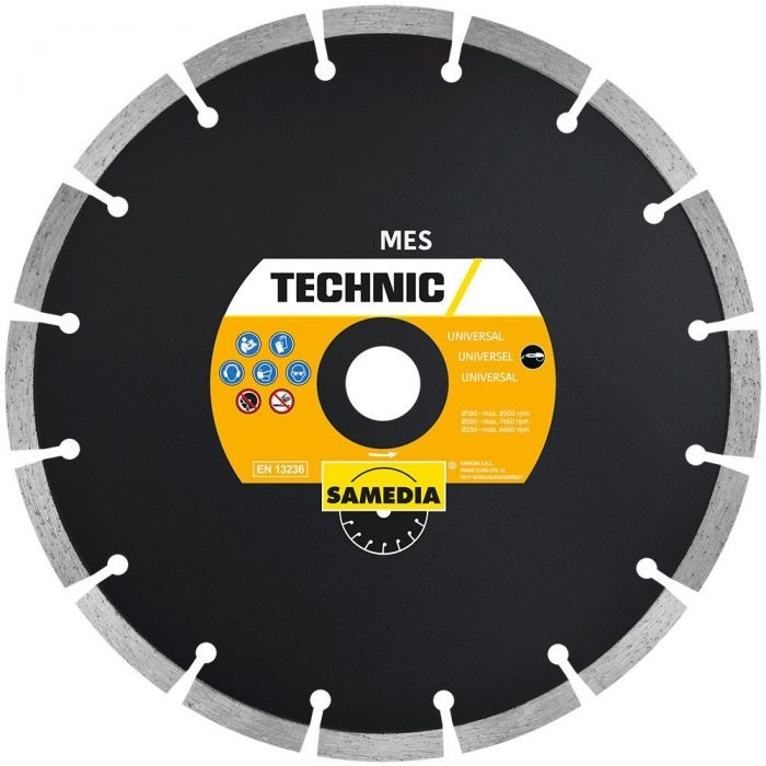 311627 DISCO DIAM.UNIV. MES 230MM