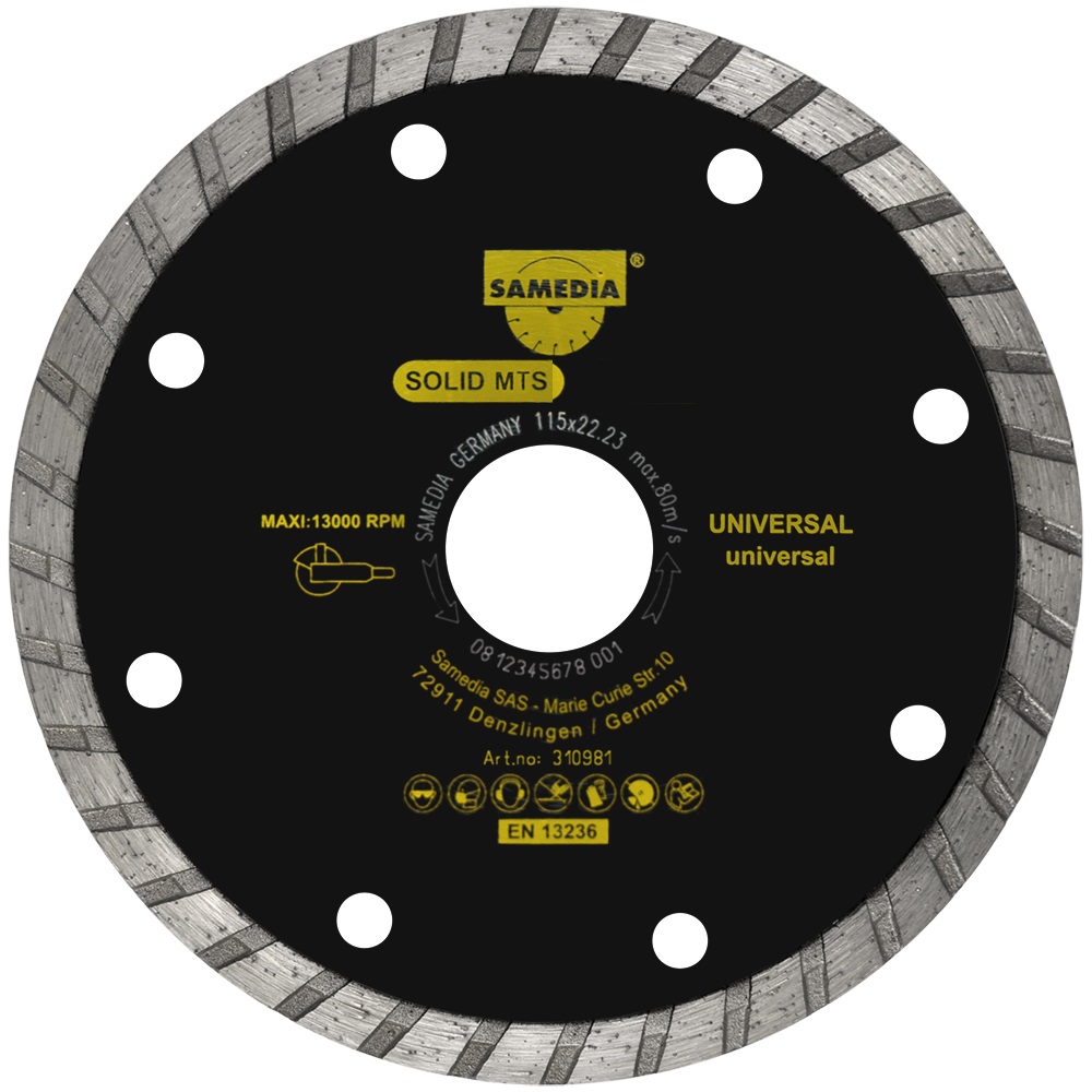 310982 DISCO DIAM.TURBO MTS 125MM