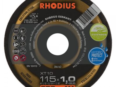 206162DISC.C/INOX 115×1,0x22 XT10
