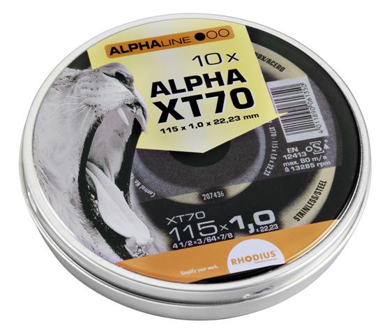 208226/207809 10DSC.C/INOX 125x1x22 XT70