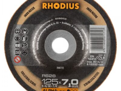 208732DISC.R/INOX 115×7,0x22 RS28