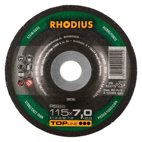 200386DSC.R/PEDRA 115×7,0x22 RS66