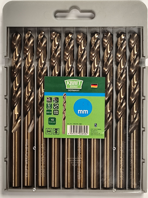 1060KR-1015 BROCA DIN338 HSS-COB.  1,5MM