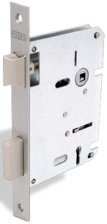 FECHADURA EMBUTIR RF.718/60 INOX