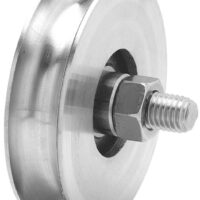 RODA INOX POR/CORRER  60MM 101UI&