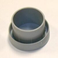 TERMINAL PL/RD.P/TUBO   1″  CINZA
