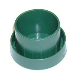 TERMINAL PL/RD.P/TUBO   1″  VERDE