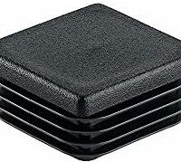 TERMINAL PL/QD.P/TUBO 30×30 PRETO
