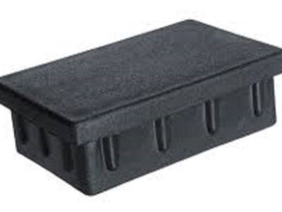 TERMINAL PL/RT.P/TUBO 60×40 PRETO