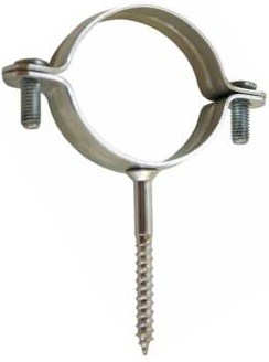 ABRACADEIRA C/ESPIGA INOX  125MM