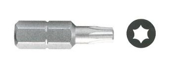 PUTO015 PONTA TORX      25MM T15