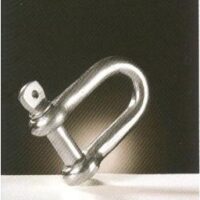 A521B06 MANILHA DIREI.INOX A316 6 MM