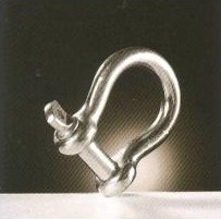 A522B06 MANILHA CURVA INOX A316 6 MM