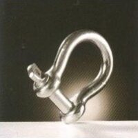 A522B10 MANILHA CURVA INOX A316 10MM