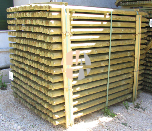 POSTE MAD.PINHO 1,8MT 10 / 12 CM$&