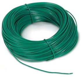 ARAME REVESTID.PLAST.VERDE 12/8 $