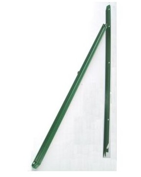 POSTE T  30x30x3,5MM VERDE 1,00M$