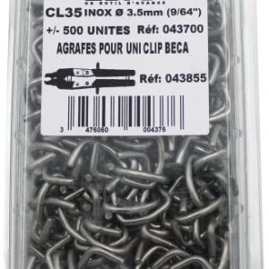 AGRAFE INOX 3,5MM 437 PT/QUICKFIX