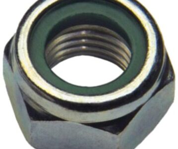 PORCA FREIO NYLON DIN 985  M 5 ZN