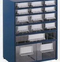 ESTANTE METAL-PLAST.AZUL 15G N15