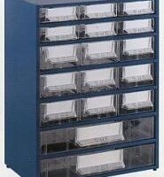 ESTANTE METAL-PLAST.AZUL 17G N17