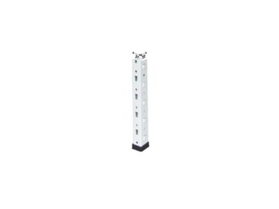 COLUNA ESTANTE U33 CINZA 2500MM$#