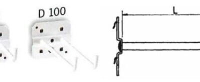 70210 GANCHO DUPLO BRANCO D-50 $#