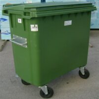 CONTENTOR LIXO VERDE  800LT OSCH$