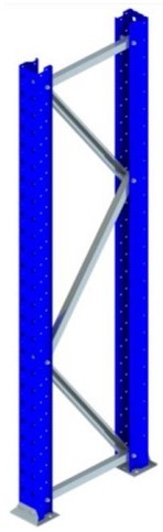 BASTIDOR KD83L-AZUL  1100x2100MM&
