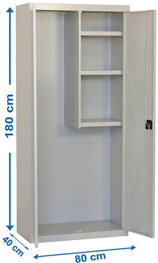 938386 ARMARIO MON.CABINET 1,8×0,8×0,4M$