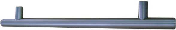PUXADOR ALUM.C/INOX ALUV957/600R#
