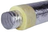 TUBO FLEXIVEL ALUMINIO COMP.ISOL(10M)125