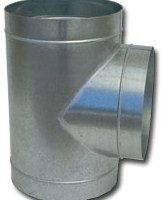 TE 90o C/PALA         GALVANIZADO 120MM