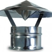 CHAPEU T/CHINES S/ABA GALVANIZADO 100MM
