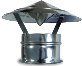 CHAPEU T/CHINES S/ABA GALVANIZADO 150MM