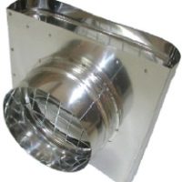SAIDA FACHADA         INOX 110MM