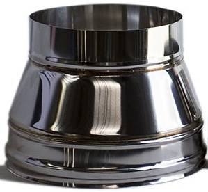 REDUCAO CONCENTRICA INOX 180x150MM