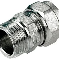 CASQUILHO MACHO NIQUELADO    22 x 3/4