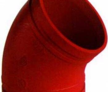 JOELHO 45o RANHURADO 120  1″  D33,4PT#